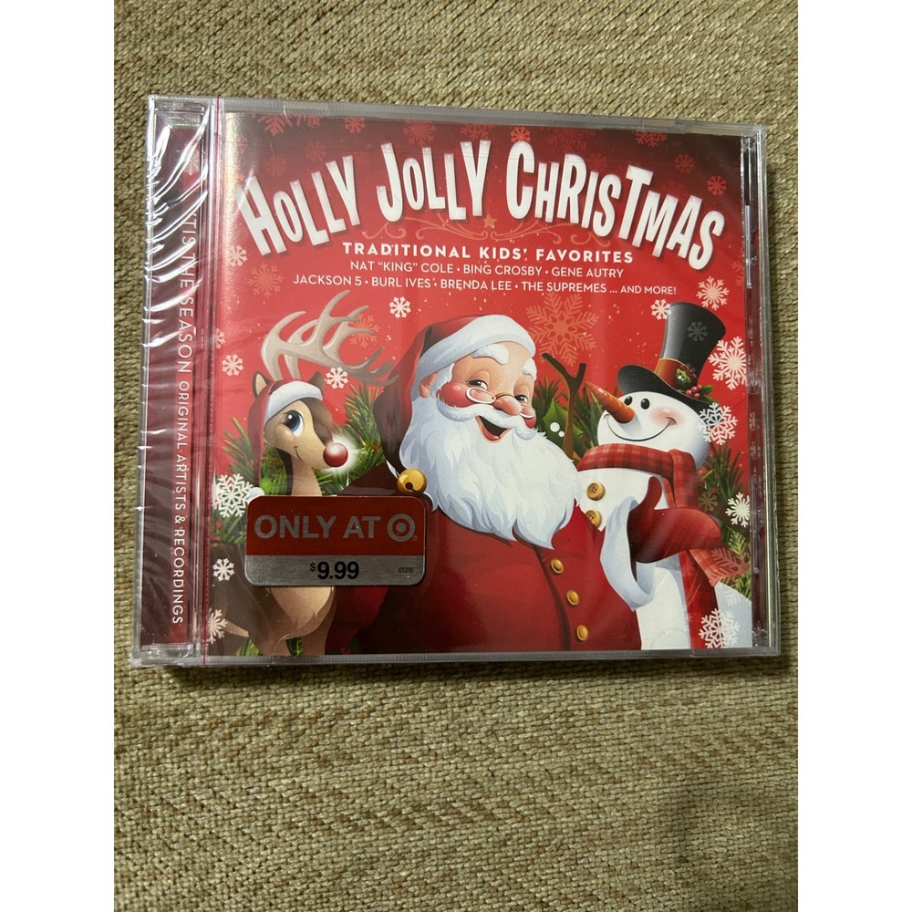 Holly Jolly Christmas Traditional Kids Favorites CD Original Artists New Sealed